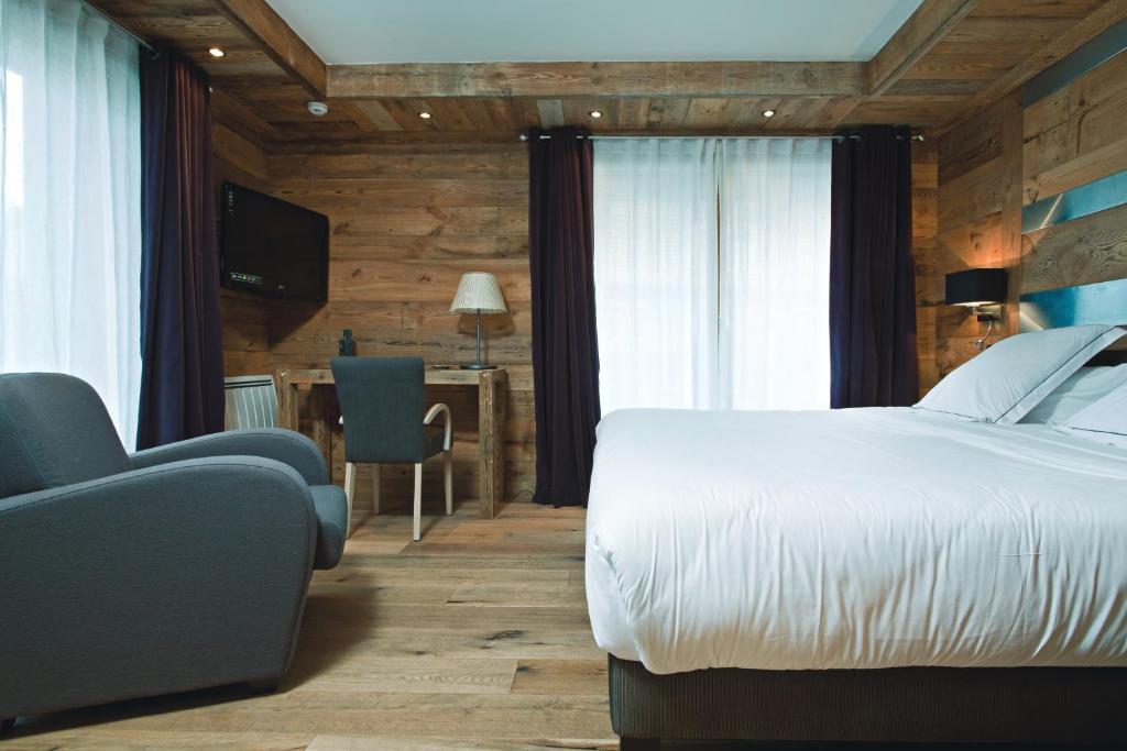 Chalet-Hotel La Marmotte, La Tapiaz & Spa, The Originals Relais Les Gets Bilik gambar